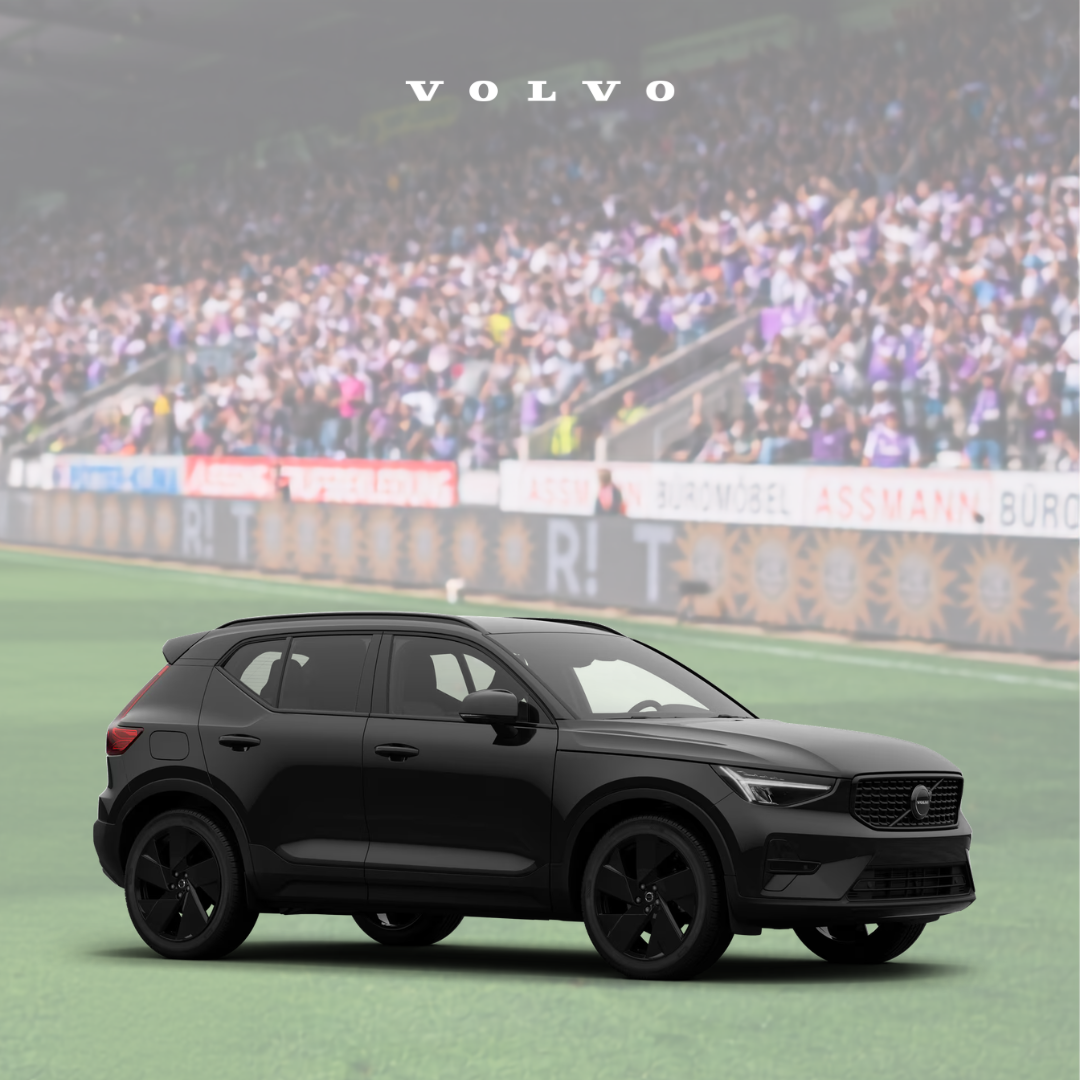 XC40 Black Edition Plus B3 vor der Bremer Brücke